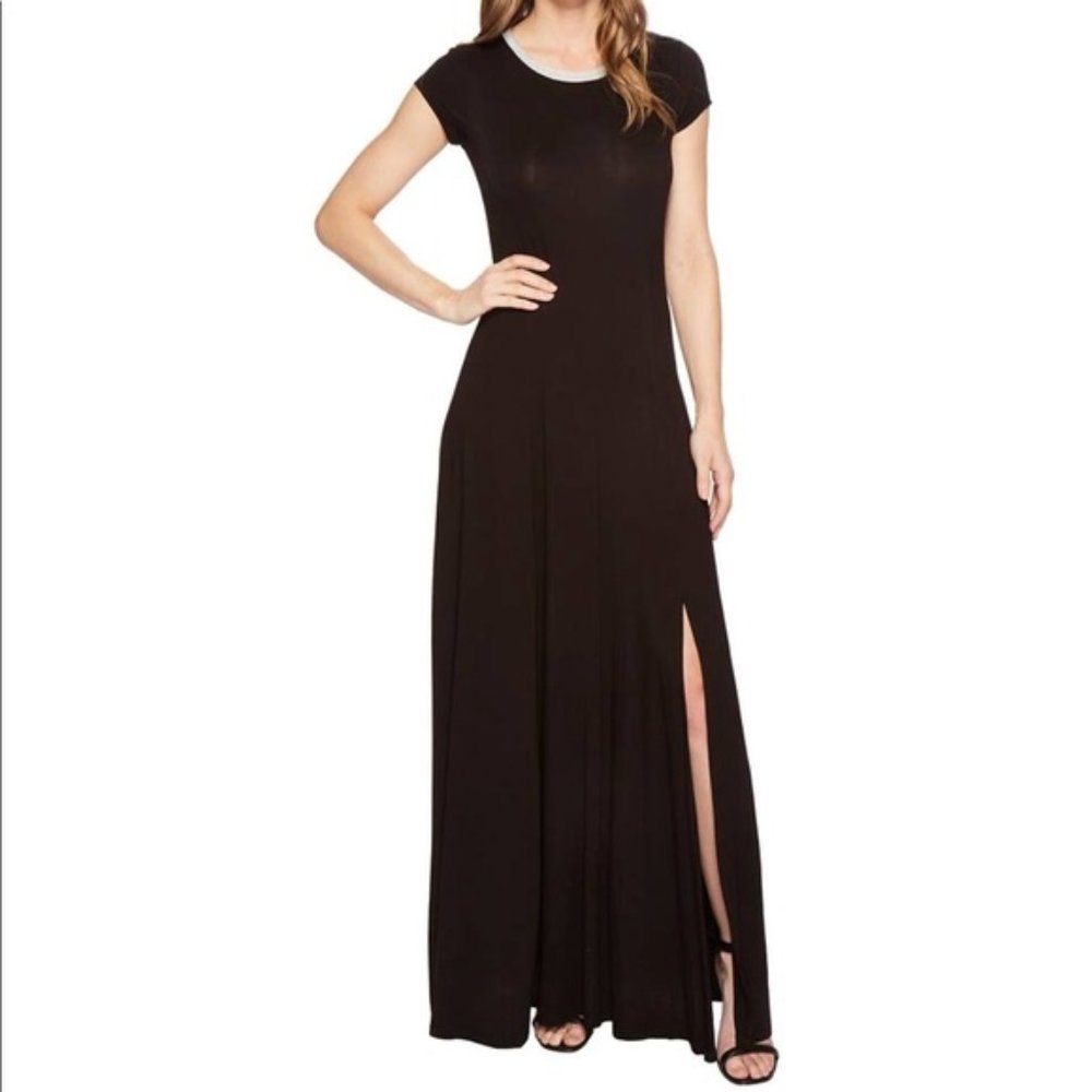 Micheal Kors long dress with gold accent